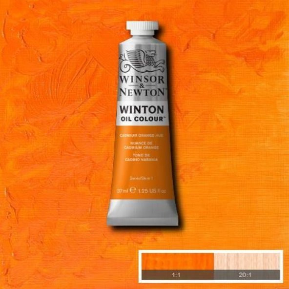 Winsor & Newton Winton Yağlı Boya 37 ml.  4 Cadmium Orange Hue