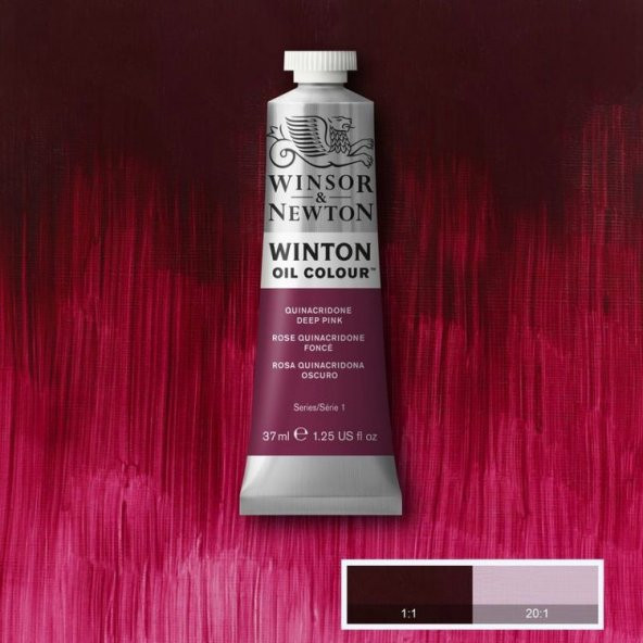 Winsor & Newton Winton Yağlı Boya 37 ml. 250 Quinacridone Deep Pink