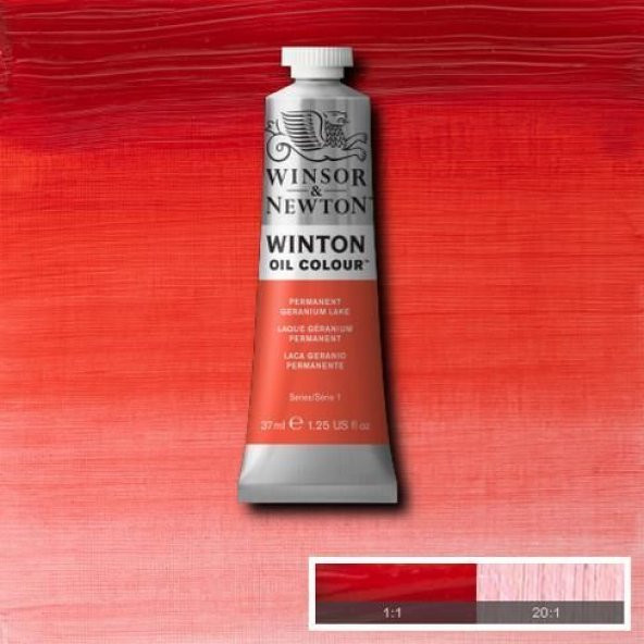 Winsor & Newton Winton Yağlı Boya 37 ml. 22 Permanent Geranium Lake