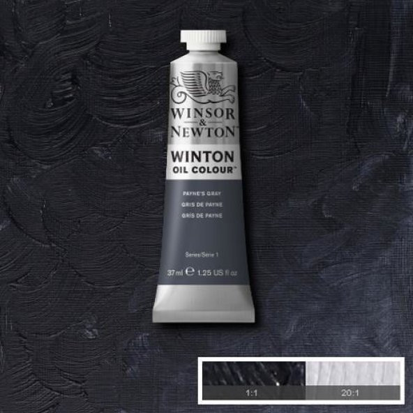 Winsor & Newton Winton Yağlı Boya 37 ml. 32 Paynes Grey