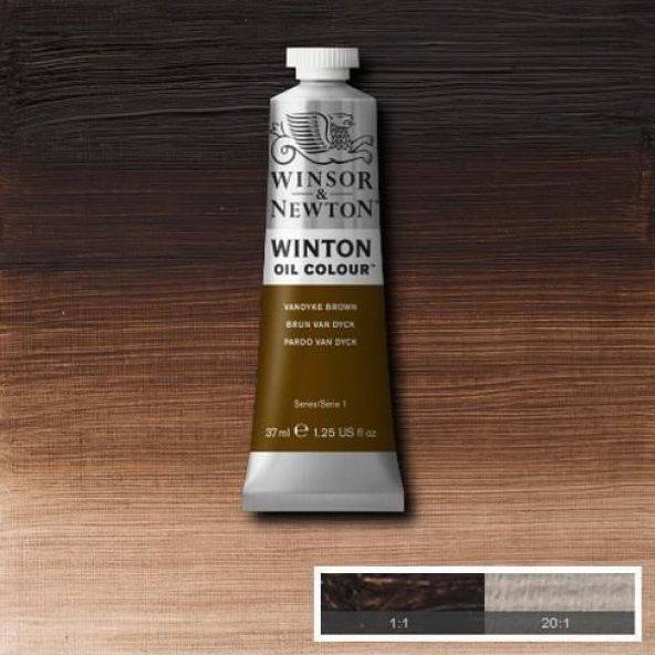 Winsor & Newton Winton Yağlı Boya 37 ml. 41 Vandyke Brown