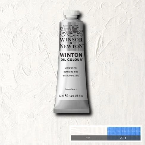 Winsor & Newton Winton Yağlı Boya 37 ml. 45 Zinc White