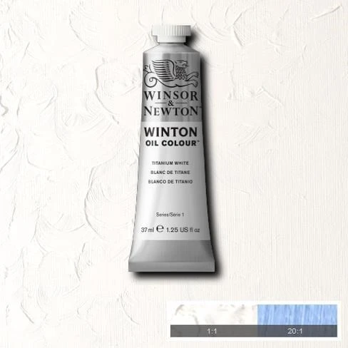 Winsor & Newton Winton Yağlı Boya 37 ml. 40 Titanium White