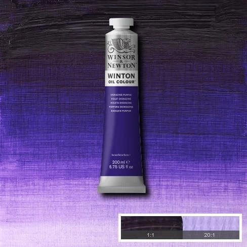 Winsor & Newton Winton Yağlı Boya 200 ml. 47 Dioxazine Purple