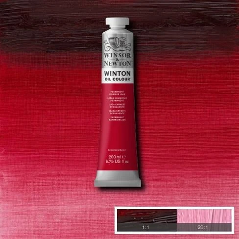 Winsor & Newton Winton Yağlı Boya 200 ml. 17 Permanent Crimson Lake ürün görseli