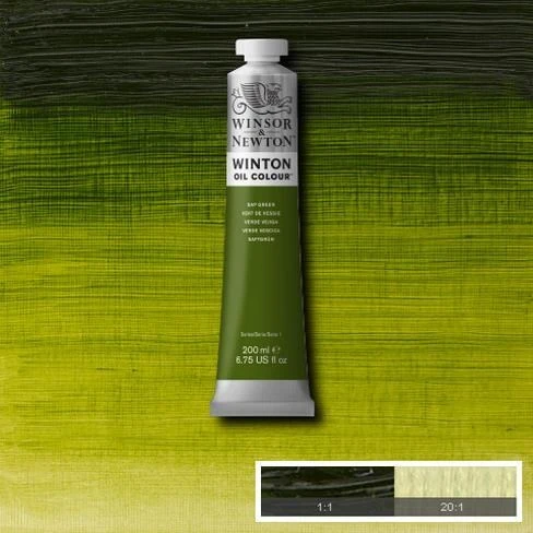 Winsor & Newton Winton Yağlı Boya 200 ml. 37 Sap Green