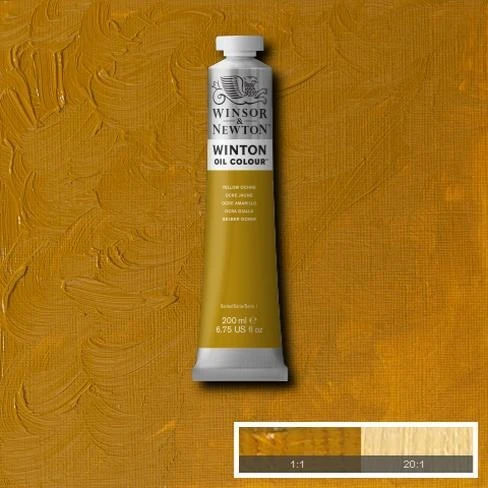 Winsor & Newton Winton Yağlı Boya 200 ml. 44 Yellow Ochre