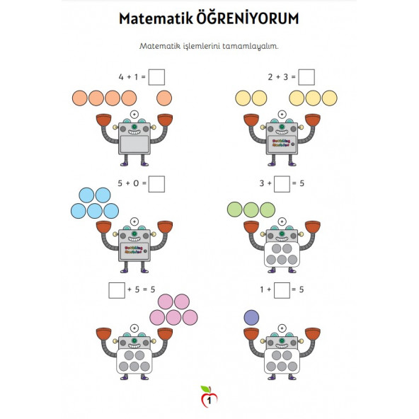 Matematik Aktivite Kitabı - Resim 8
