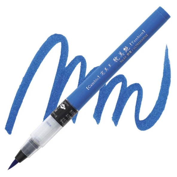 Kuretake Cambio Tambien Brush Pen No:64 ULTRAMARINE