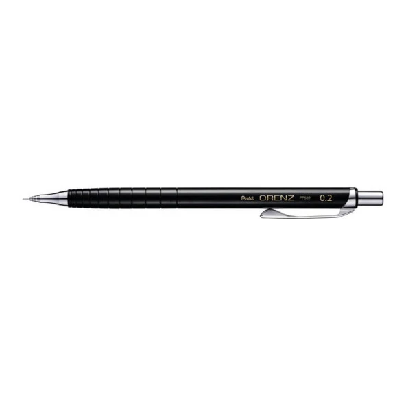 Pentel Orenz Uç Korumalı Versatil Kalem 0.2 mm Siyah XPP502-AX