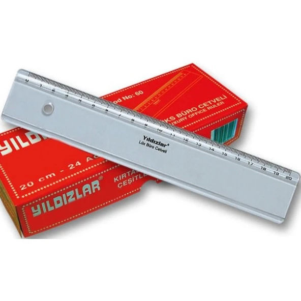 Yıldızlar Plastik Cetvel 20 cm.