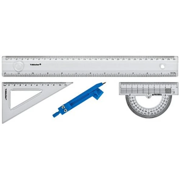 Yıldızlar Öğrenci Çizim Takımı Pergelli 30 cm.