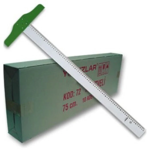 Yıldızlar Plastik T Cetveli 75 cm.