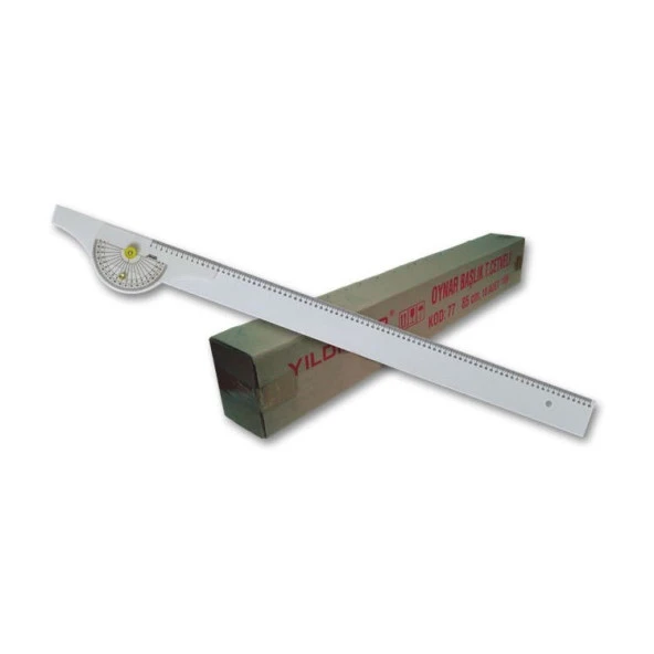 Yıldızlar Plastik Oynar Başlıklı T Cetveli 85 cm