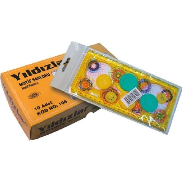 Yıldızlar Motif Şablonu