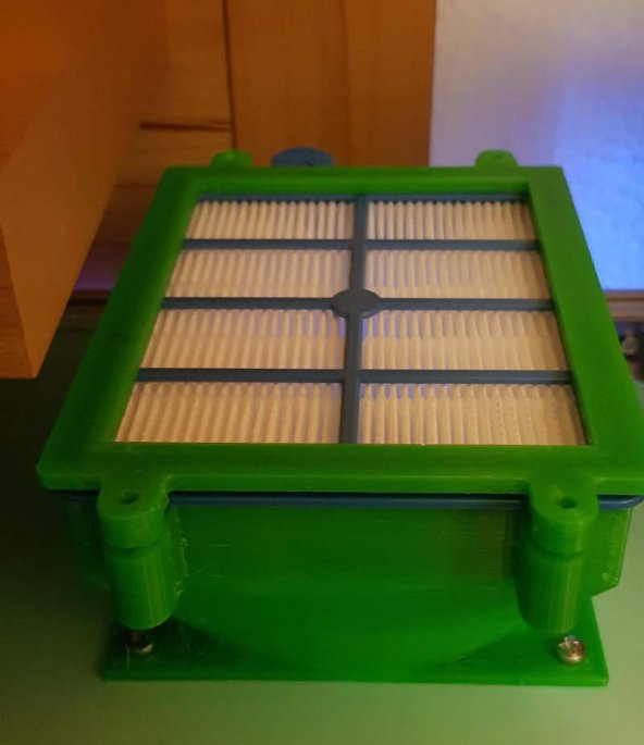 Hepa Filtre H12 H13 Ve 120Mm Fan Plastik Aparat