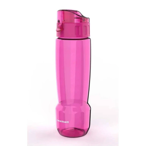 Zweikell Camry BPA İçermez Tritan Suluk 650 ml Hot Pink