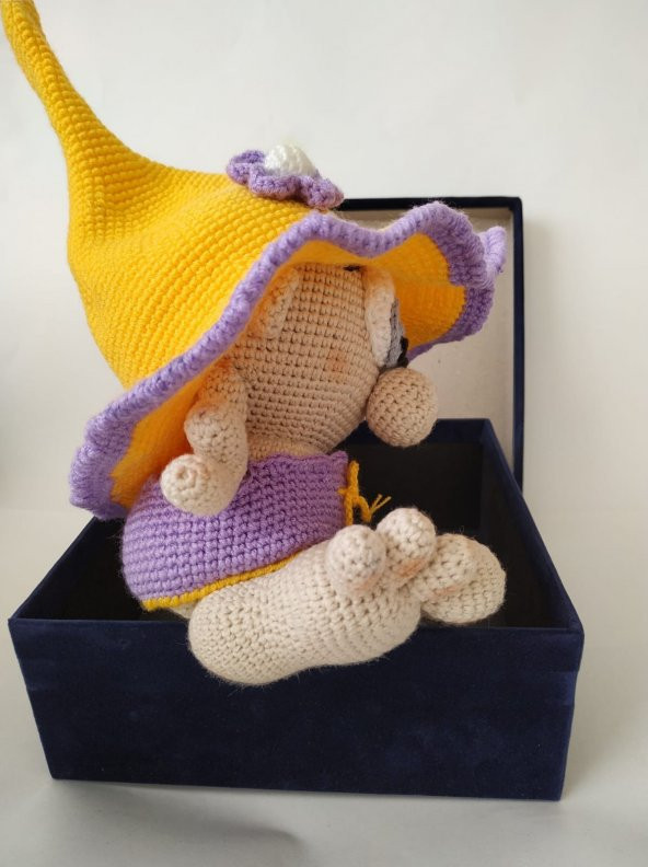 Kutu Cücesi Amigurumi Organik Oyuncak - 3