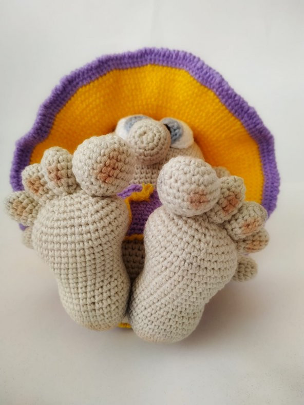 Kutu Cücesi Amigurumi Organik Oyuncak - 4