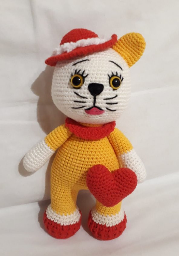 Sarı Mıncır Amigurumi Organik Oyuncak - 1