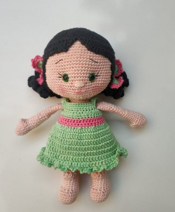 Yeşim Bebek Amigurumi Organik Oyuncak - 1