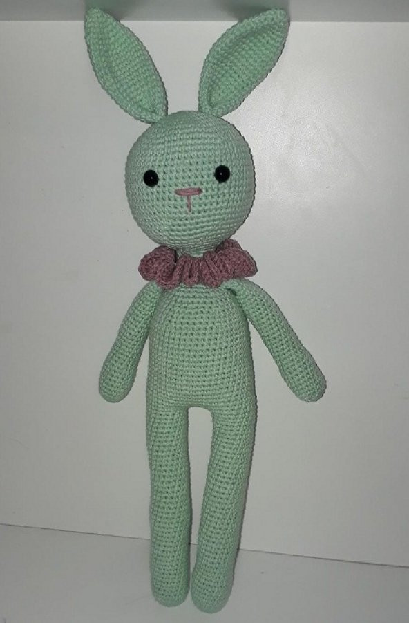 Tavşan Kitty Amigurumi Organik Oyuncak