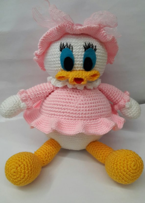 Duffy Duck Amigurumi Organik Oyuncak - 3