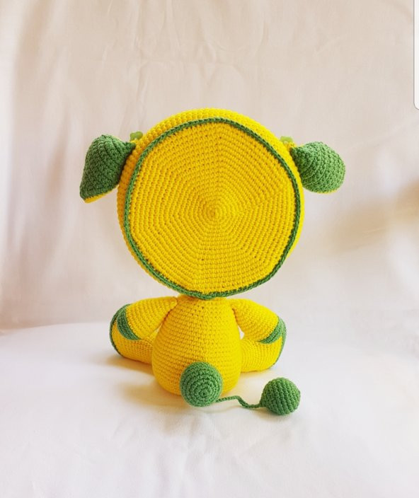 Tavşan Çerçeve Amigurumi Organik Oyuncak - 4
