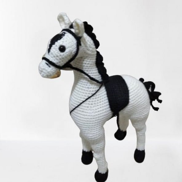 Rüzgar At Amigurumi Organik Oyuncak - 1