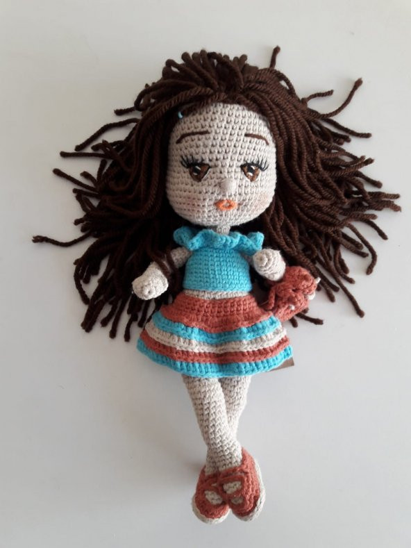 Yasemin Bebek Amigurumi Organik Oyuncak - 2