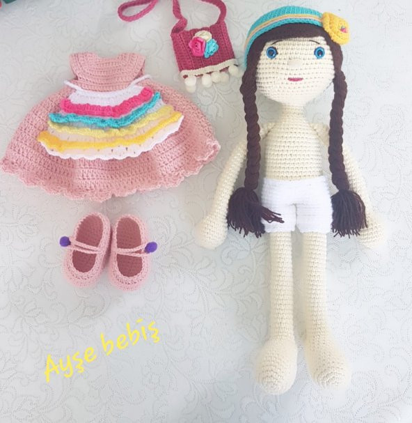 Ayşe Bebiş Amigurumi Organik Oyuncak - 3