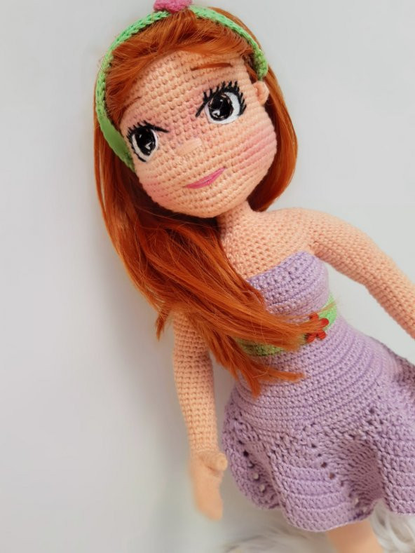 Vasilisa Bebek Amigurumi Organik Oyuncak - 3