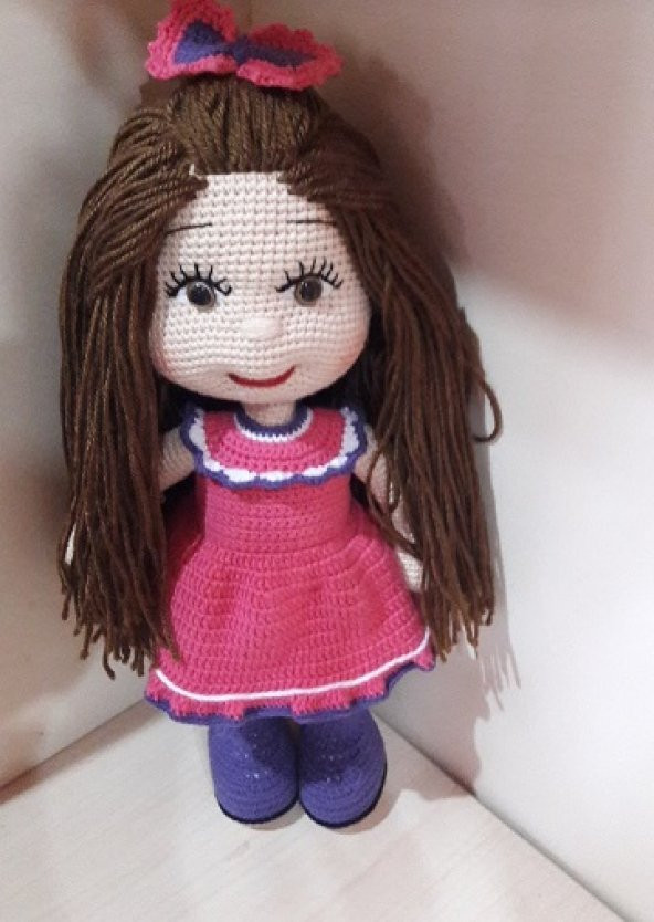 İpek Bebek Amigurumi Organik Oyuncak - 1