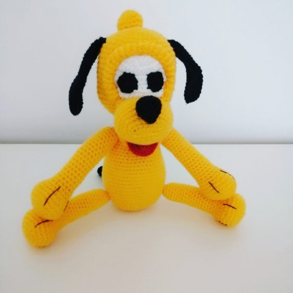 Pluto Amigurumi Organik Oyuncak