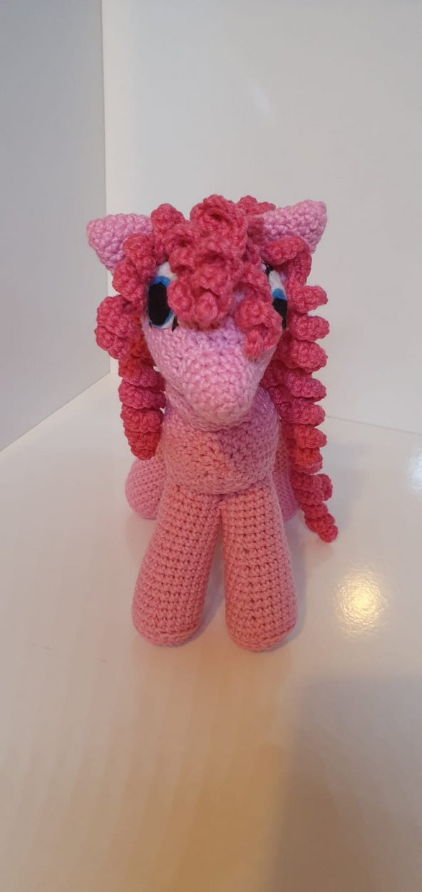 My Little Pony Pinkie Pie Amigurumi Organik Oyuncak