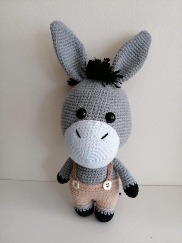 Bernard Eşek Sıpası Amigurumi Organik Oyuncak