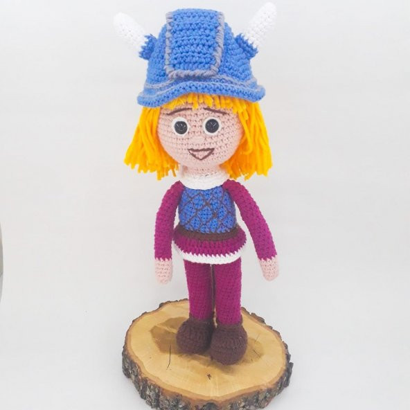 Viking Viki Amigurumi Organik Oyuncak - 1