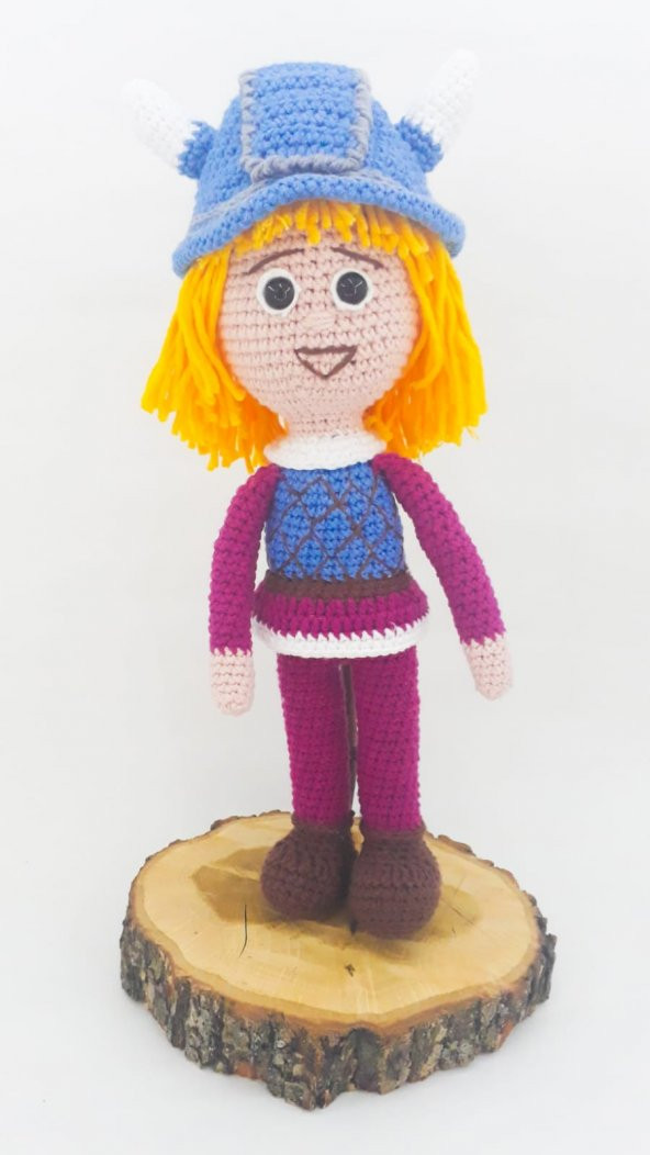 Viking Viki Amigurumi Organik Oyuncak - 3