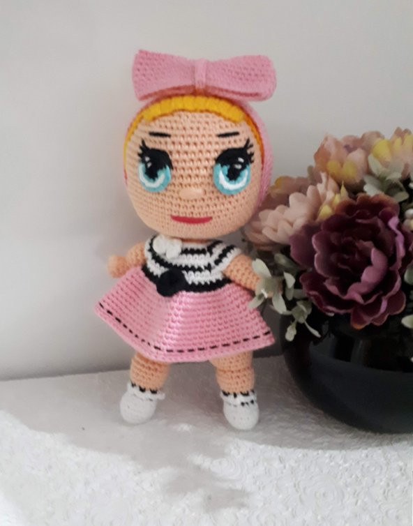 Lol Sis Swing Dol Amigurumi Organik Oyuncak - 2
