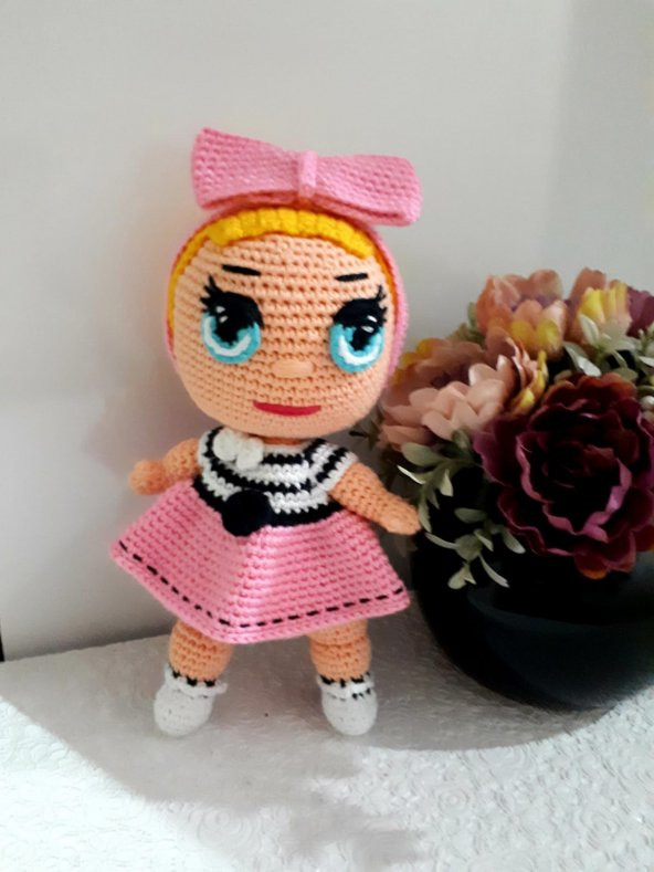 Lol Sis Swing Dol Amigurumi Organik Oyuncak - 3