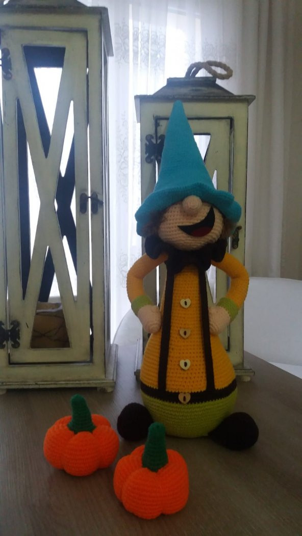 Vikingler Ulve Amigurumi Organik Oyuncak - 2