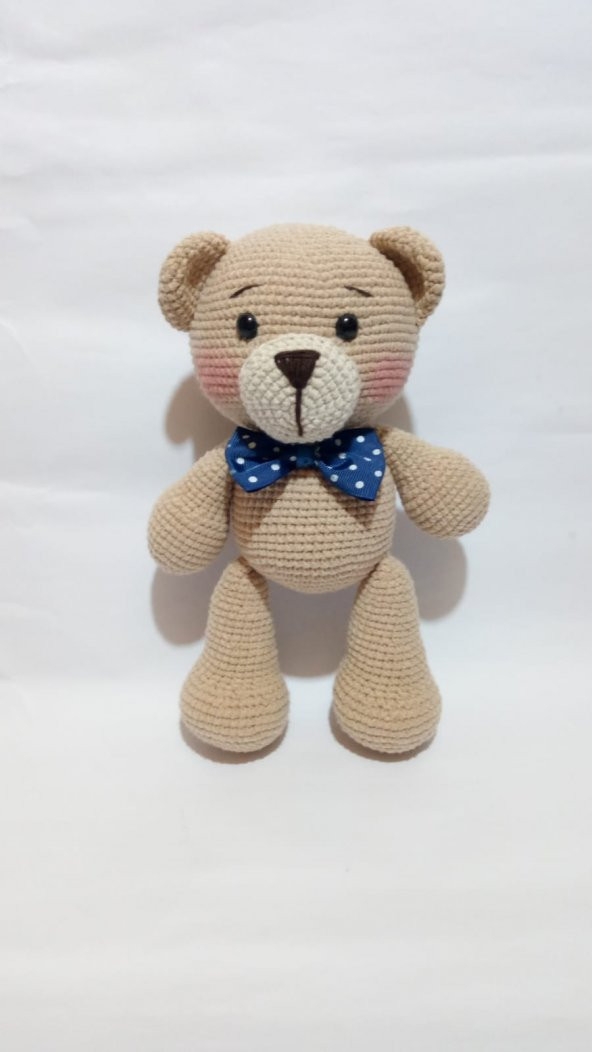 Sevimli Ayıcık Amigurumi Organik Oyuncak - 2