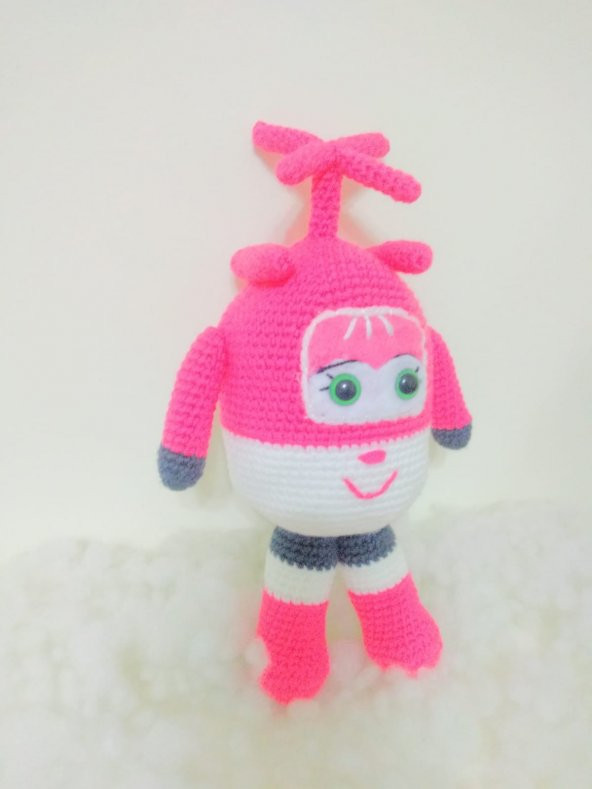 Harika Kanatlar Dizzy Amigurumi Organik Oyuncak - 3