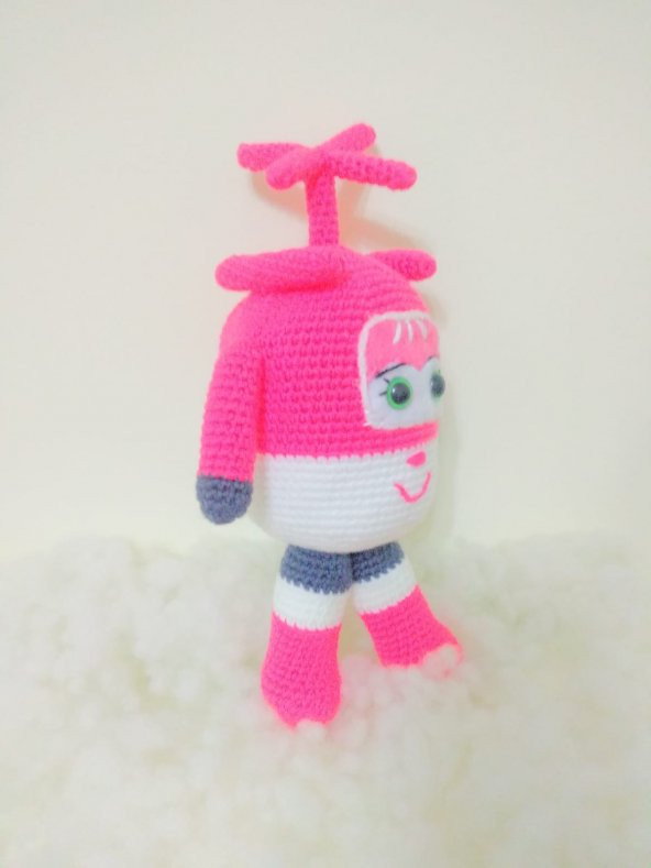 Harika Kanatlar Dizzy Amigurumi Organik Oyuncak - 4