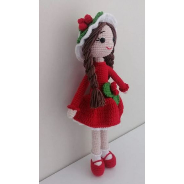 Kikona Çiçeği Bebek Amigurumi Organik Oyuncak - 3