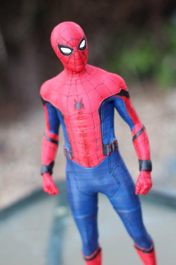 Marvel Sinematik Evren Örümcek Adam Güncellendi Plastik Aparat - 4