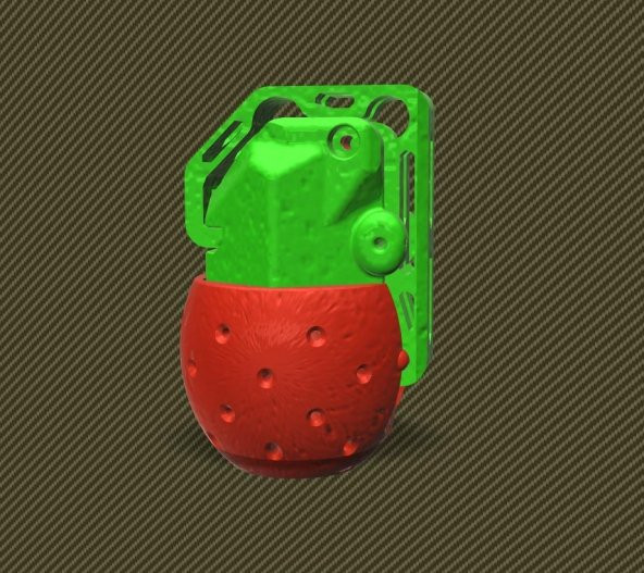 Çilek Grenade Flaş-Bang (Mussy Design) Plastik Aparat