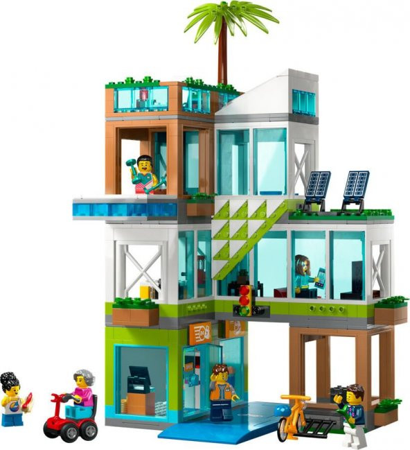 Lego City 60365 Apartment Building - 3