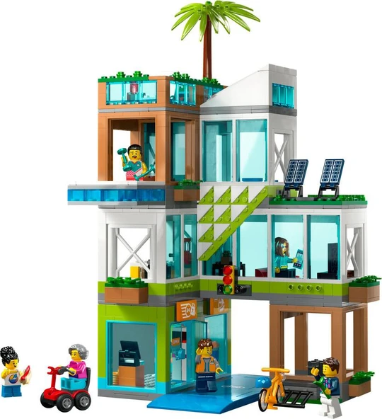 LEGO City 60365 Apartment Building - 3
