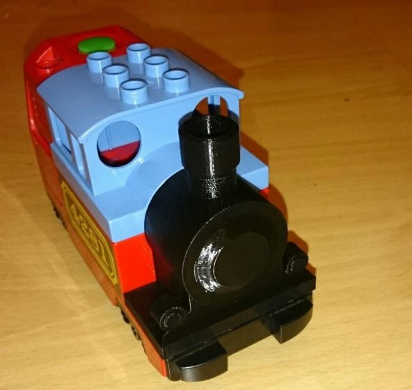 Lego Duplo Buhar Tren Ön Parça Değiştirme Plastik Aparat